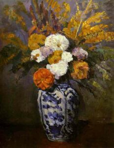 Dahlias (1875) - Paul Cézanne