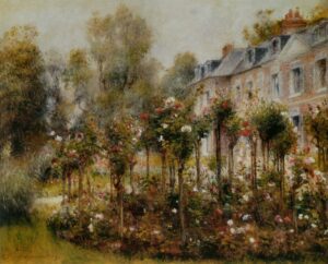 Renoir - Roseraie à Wargemont, 1879
